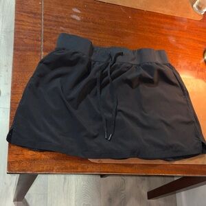 90 Degree By Reflex Black Drawstring Skort